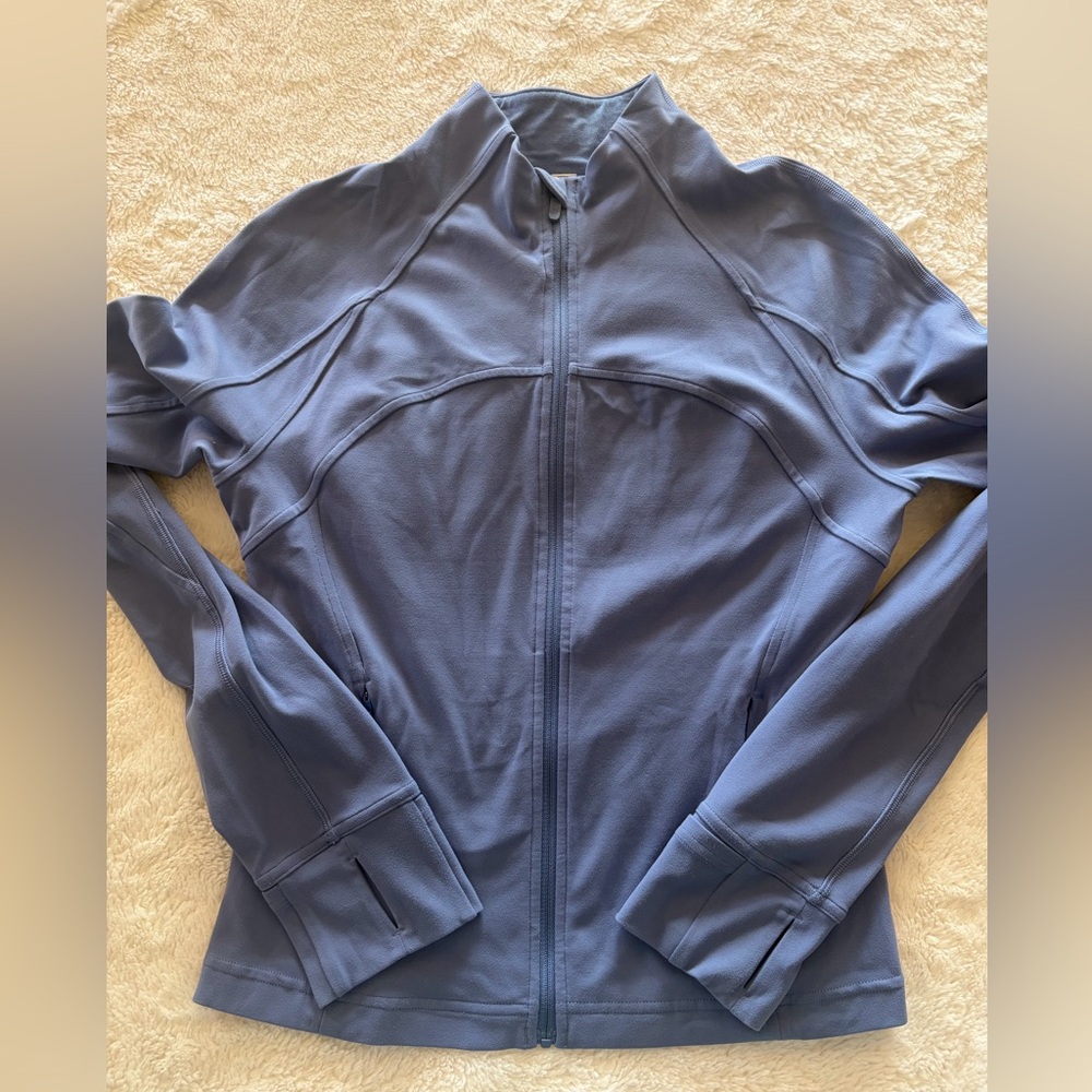 Lululemon water drop define cropped jacket